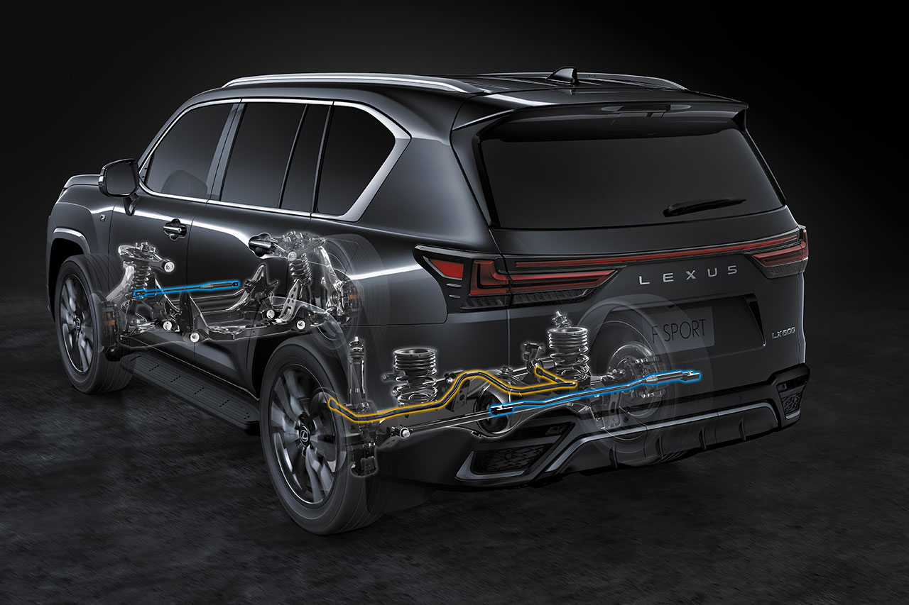 レクサス『LX』の一部改良で“F SPORT”が追加。専用内外装とチューニングで走る喜びを追求