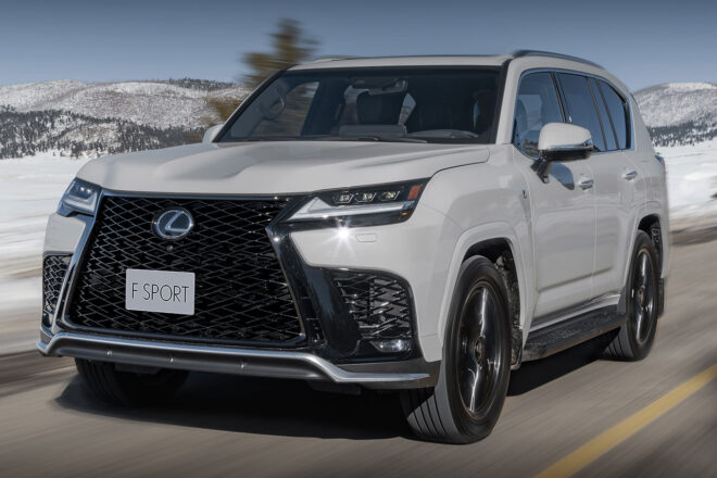 レクサス『LX』の一部改良で“F SPORT”が追加。専用内外装とチューニングで走る喜びを追求