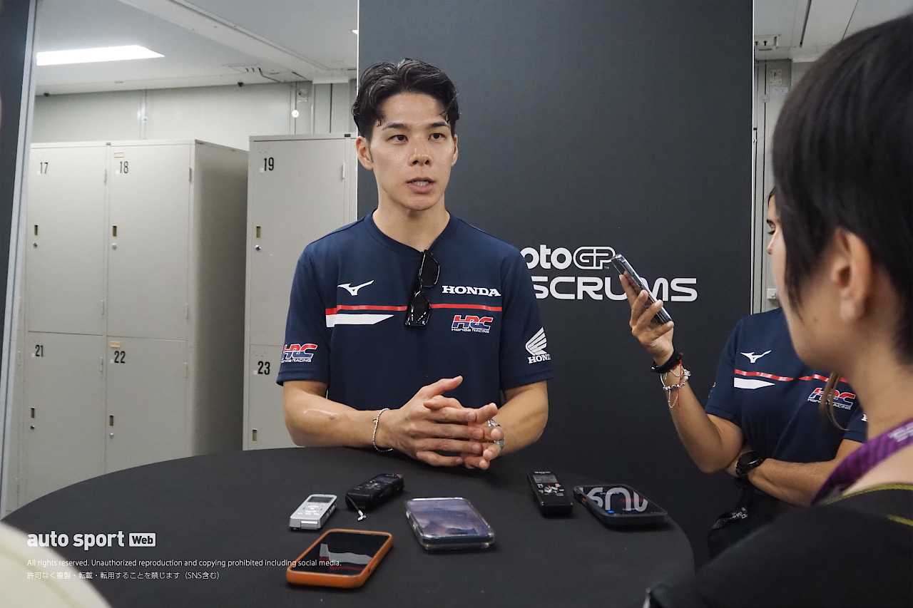 中上貴晶（ホンダHRC）／2026MotoGP第16戦日本GP