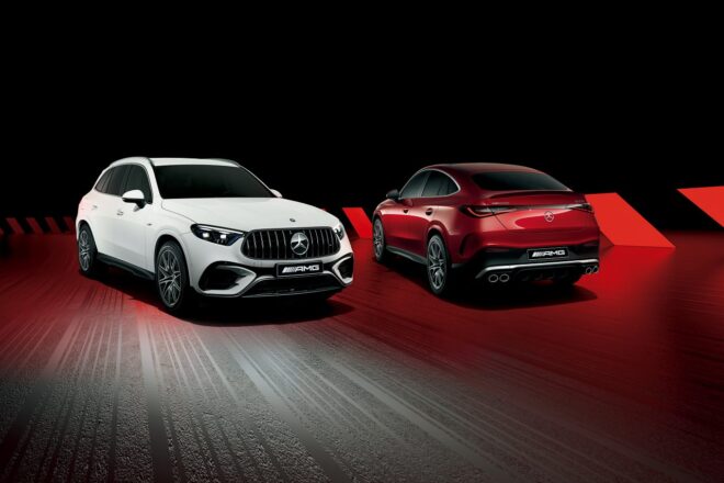 メルセデスAMGの中核SUV『GLC 53』は高回転型へ進化した直列6気筒を搭載。ドリフトモードも初採用