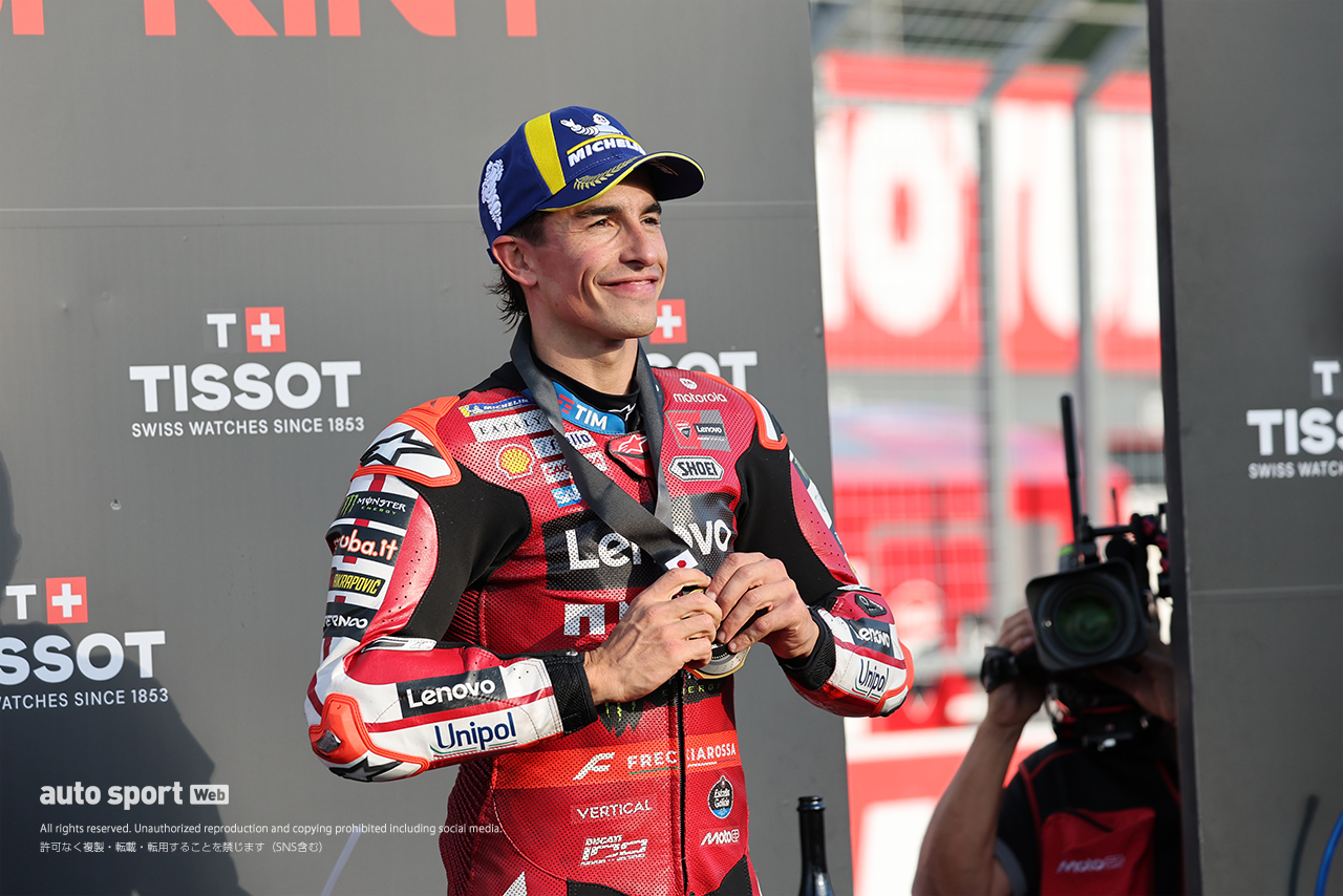 優勝したマルク・マルケス（ドゥカティ・レノボ・チーム）／2026MotoGP第16戦日本GP スプリント