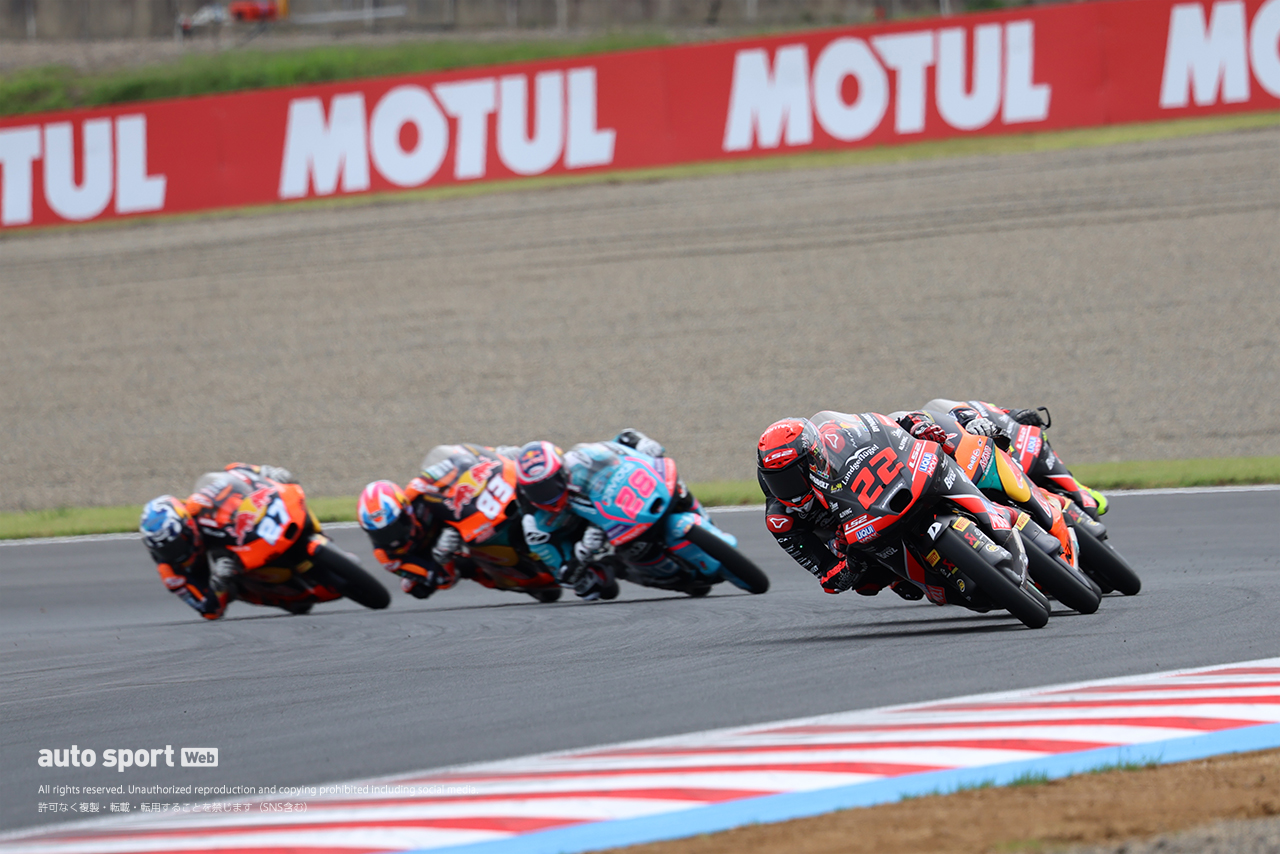 Moto3：決勝スタートシーン／2026MotoGP第16戦日本GP