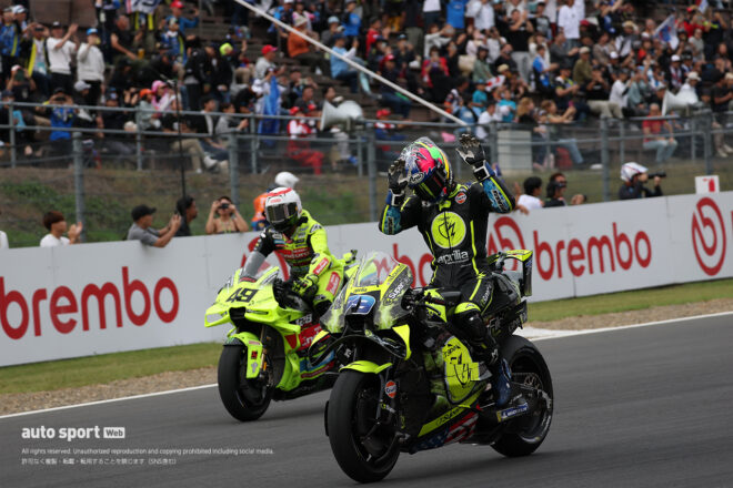 小椋藍（スーパーファイル・トラックハウスMotoGPチーム）／2026MotoGP第16戦日本GP 決勝