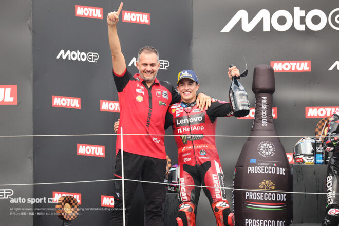 優勝したマルク・マルケス（ドゥカティ・レノボ・チーム）／2026MotoGP第16戦日本GP 決勝