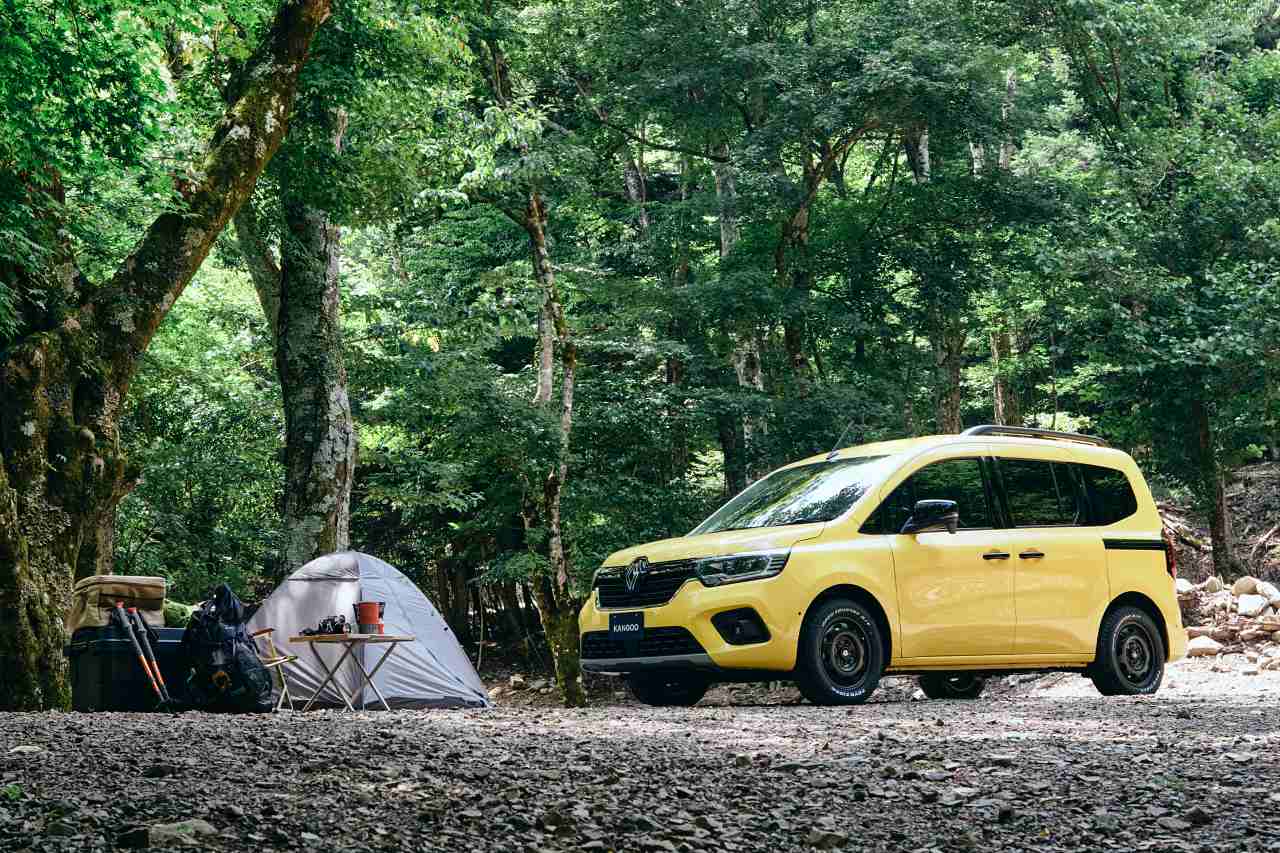 『ルノー・カングー』に“オプカン”装着。トーヨータイヤに専用16インチの限定車“リミテ”登場