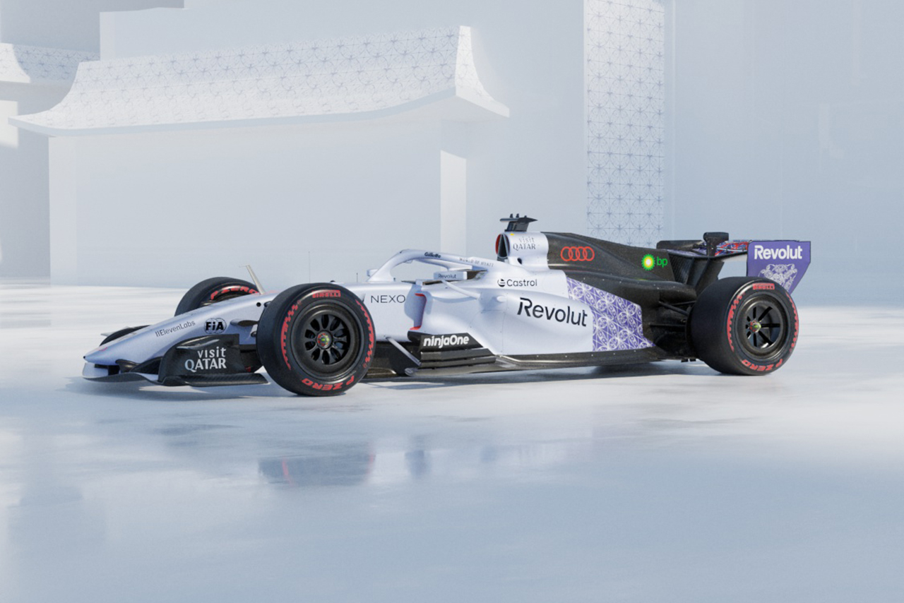 アウディ『R26』／第17戦シンガポールGP用スペシャルカラーリング
