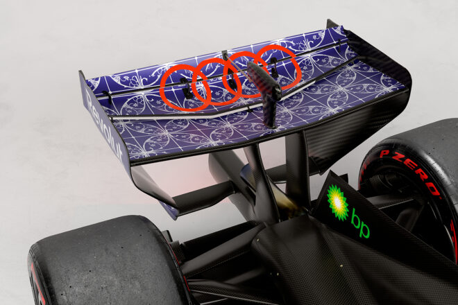 アウディ『R26』／第17戦シンガポールGP用スペシャルカラーリング