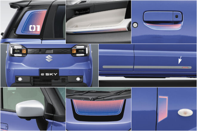 スズキが新型軽EV『eスカイ』の発売日を発表。2種類の純正アクセサリーキットも設定