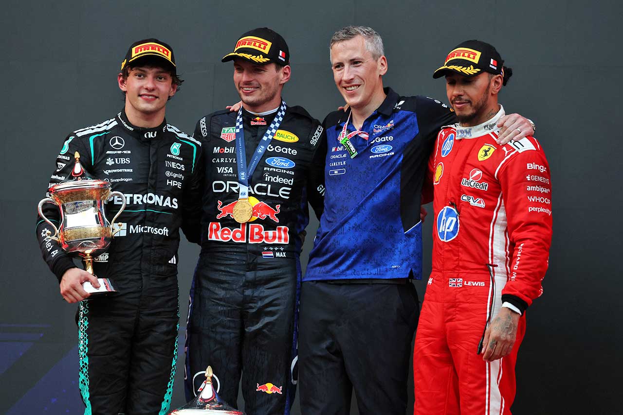 2026年F1第16戦バーレーンGP　表彰式