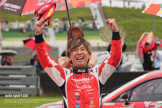 蕎麦切広大が2026年FDJ最終戦で逆転初チャンピオン獲得。雨の岡山で高橋和己との直接対決を制し優勝の完全勝利