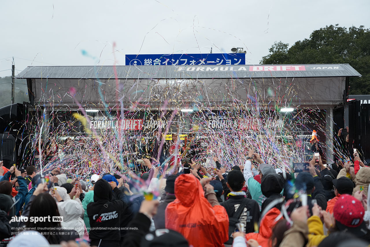 蕎麦切広大が2026年FDJ最終戦で逆転初チャンピオン獲得。雨の岡山で高橋和己との直接対決を制し優勝の完全勝利