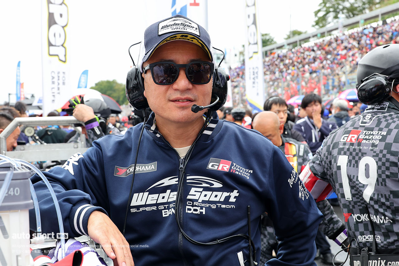 坂東正敬監督（TGR TEAM WedsSport BANDOH）