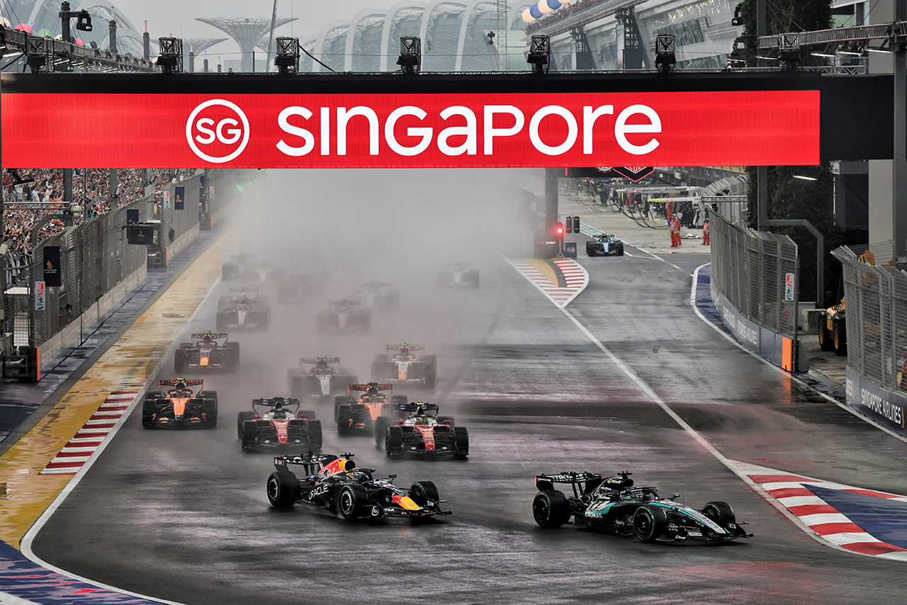 2026年F1第17戦シンガポールGPスプリント　スタート