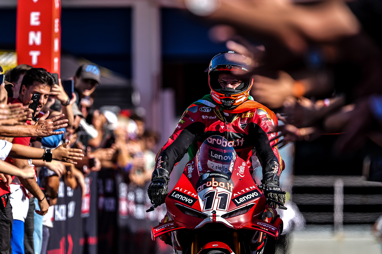 ニッコロ・ブレガ（Aruba.it Racing – Ducati）
