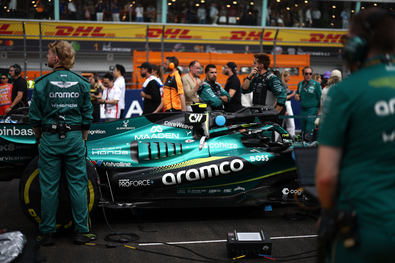 フェルナンド・アロンソのアストンマーティンAMR26・ホンダ