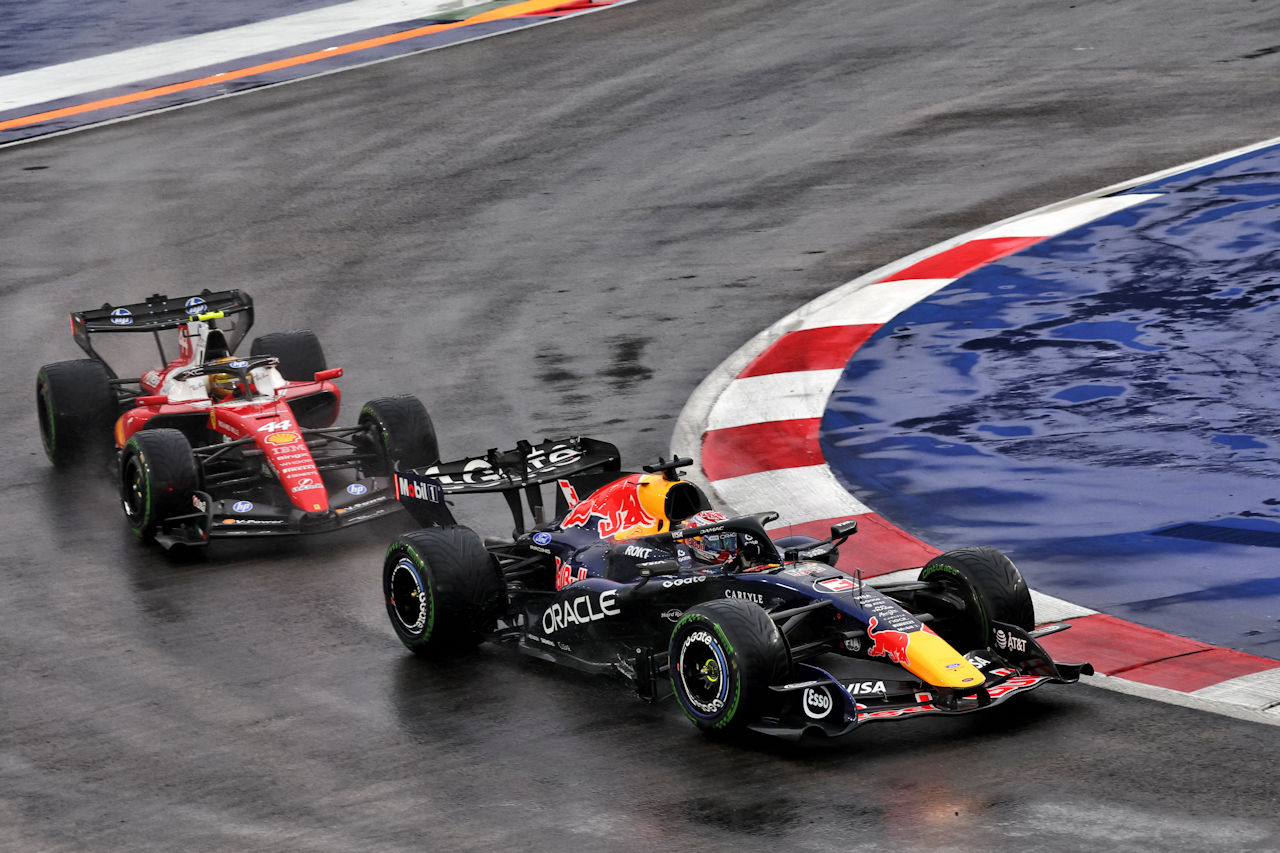 マックス・フェルスタッペン（レッドブル）とルイス・ハミルトン（フェラーリ）