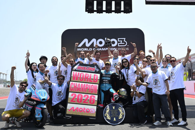 Moto3：年間チャンピオンに輝いたマキシモ・キレス（CFMOTO Gaviota Aspar Team）／2026MotoGP第17戦インドネシアGP