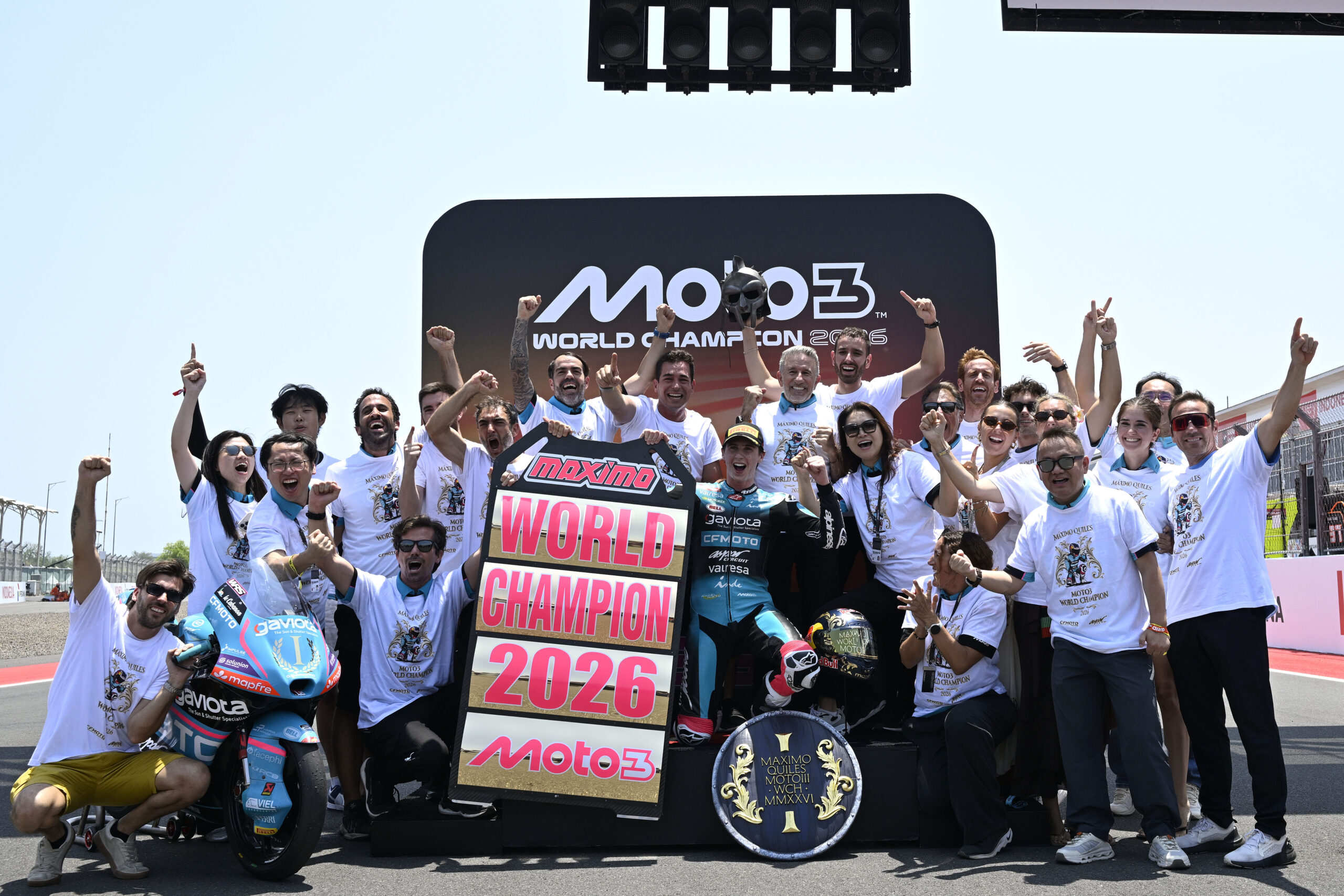 Moto3：年間チャンピオンに輝いたマキシモ・キレス（CFMOTO Gaviota Aspar Team）／2026MotoGP第17戦インドネシアGP