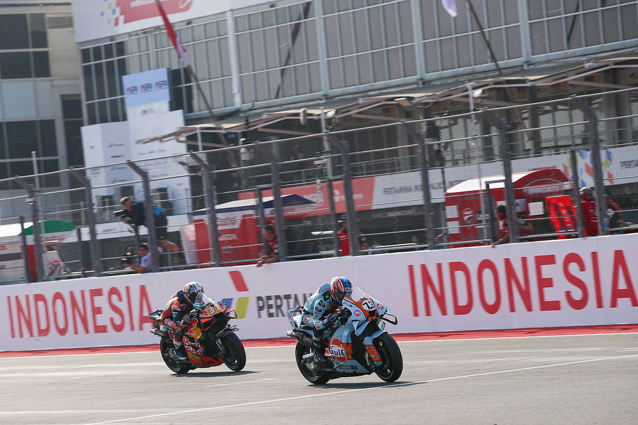 4位争いを制した小椋藍（スーパーファイル・トラックハウスMotoGPチーム）／2026MotoGP第17戦インドネシアGP