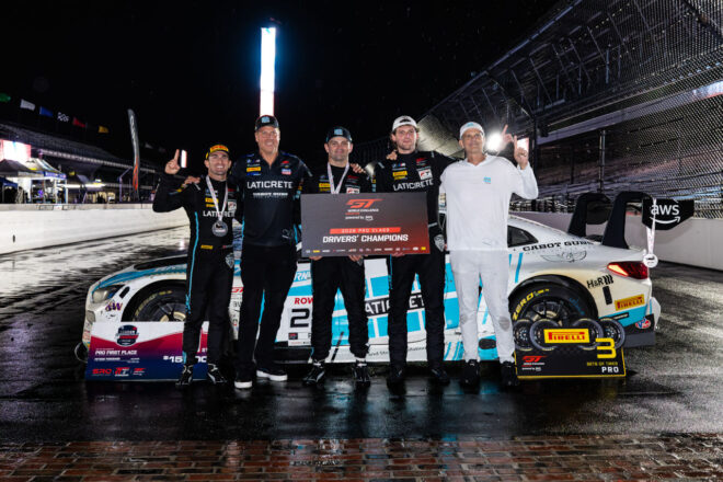 ポルシェとプロ・アマのGMGレーシングがインディアナポリス8時間初制覇。2026年のIGTC王者はマキシム・マルタンに