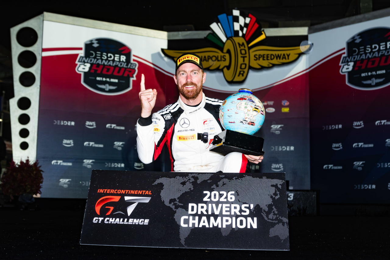 ポルシェとプロ・アマのGMGレーシングがインディアナポリス8時間初制覇。2026年のIGTC王者はマキシム・マルタンに
