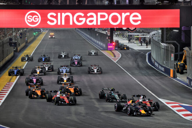 2026年F1第17戦シンガポールGP　スタート