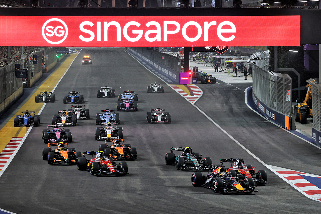 2026年F1第17戦シンガポールGP　スタート