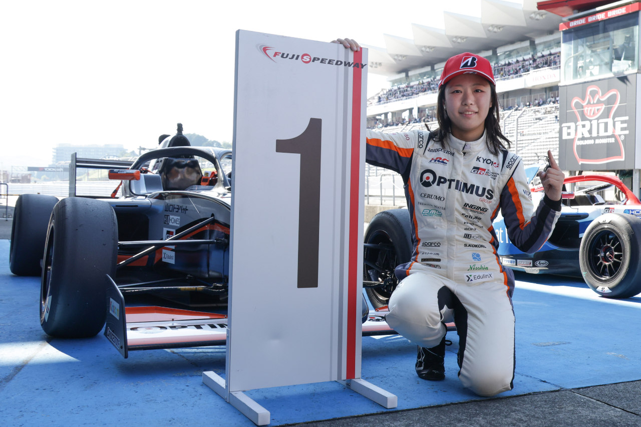 2026年KYOJO CUP第4戦のファイナルでは参戦3年目にして初優勝を飾った