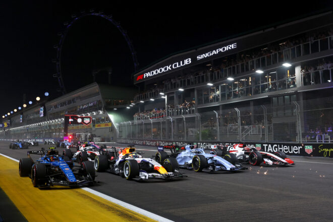 2026年F1第17戦シンガポールGP　エステバン・オコン（ハース）