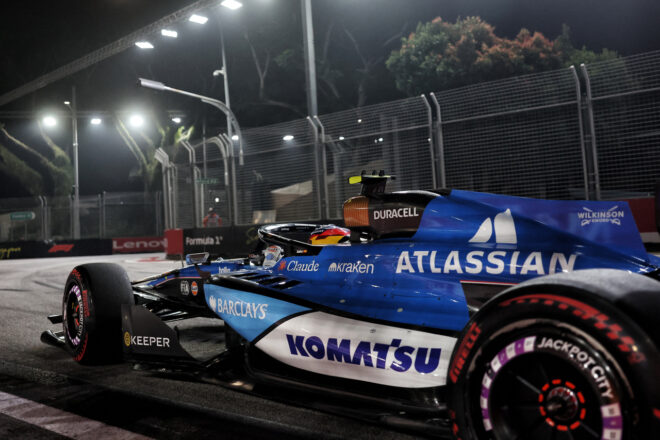 2026年F1第17戦シンガポールGP　カルロス・サインツ（ウイリアムズ）