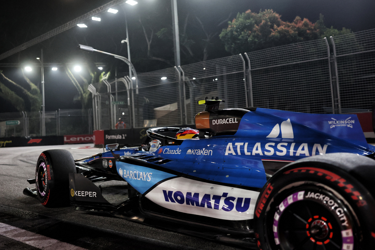 2026年F1第17戦シンガポールGP　カルロス・サインツ（ウイリアムズ）