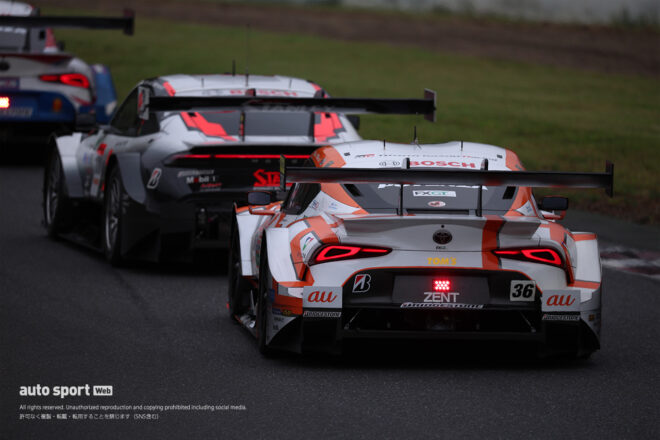 au TOM’S GR Supra（坪井翔／山下健太）