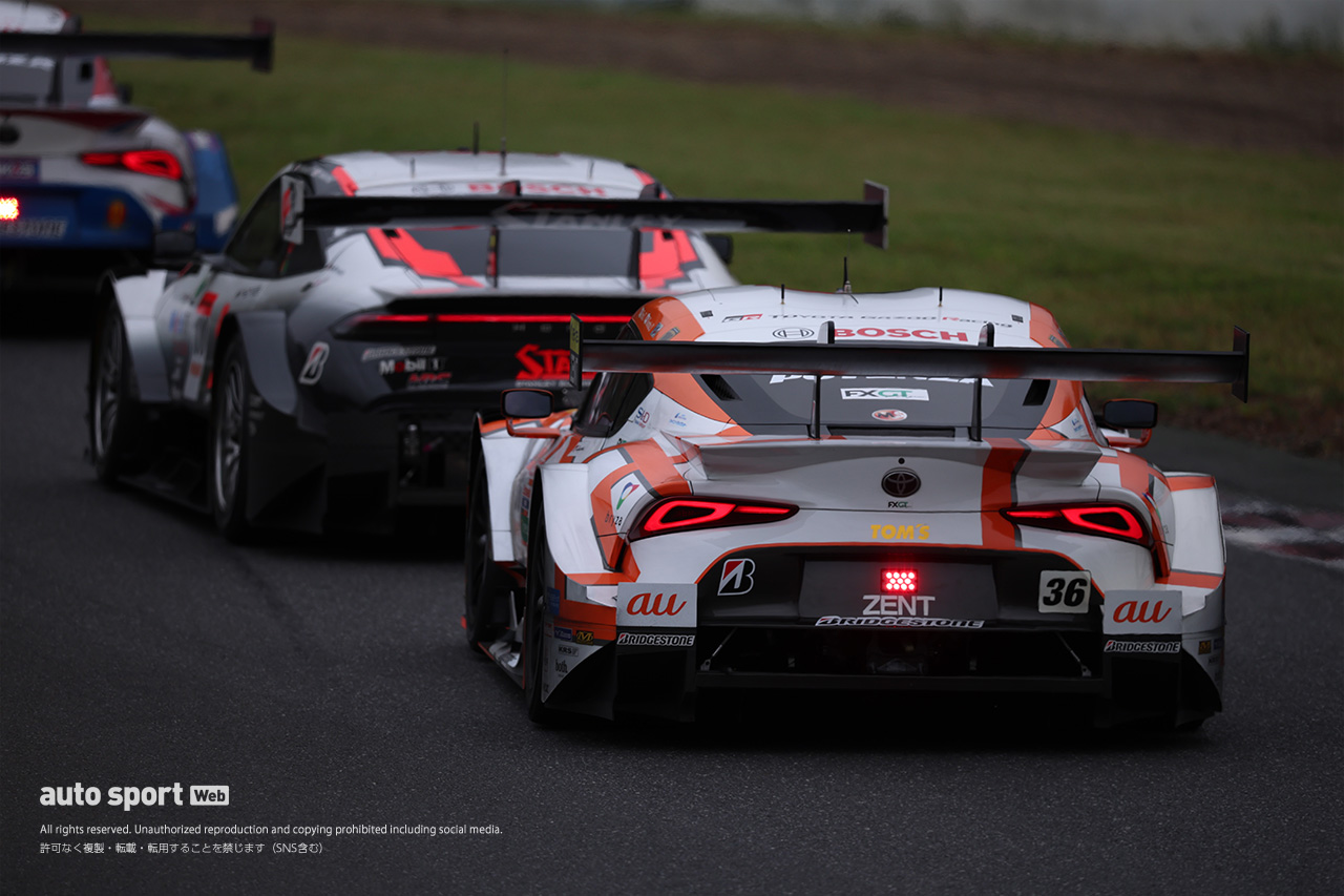 au TOM’S GR Supra（坪井翔／山下健太）