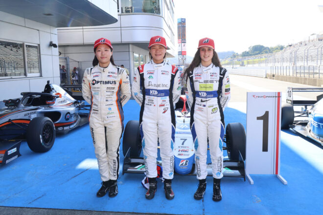 2026年KYOJO CUP第4戦　スプリントレース トップ3