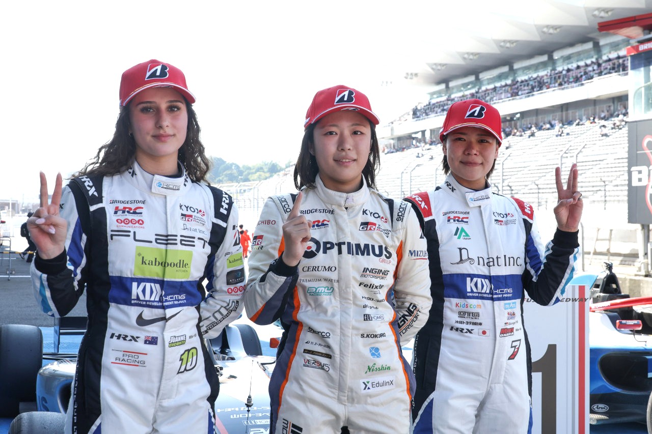 2026年KYOJO CUP第4戦　ファイナルレース トップ3