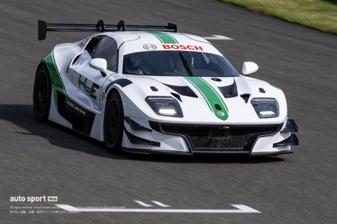 水素エンジンの迫力と、新開発サーキット用自動ブレーキに驚き。ボッシュエンジニアリング20周年記念イベントを体感レポ