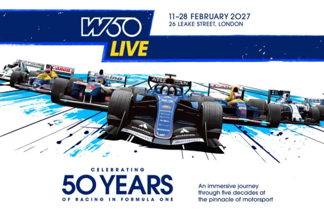 ウイリアムズF1チーム50周年の記念イベント『W50 Live』
