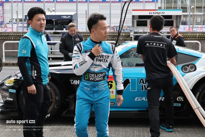 急遽ANEST IWATA Racingから第7戦オートポリス参戦の三井優介「結果に繋げられれば」とチームへの貢献を目指す