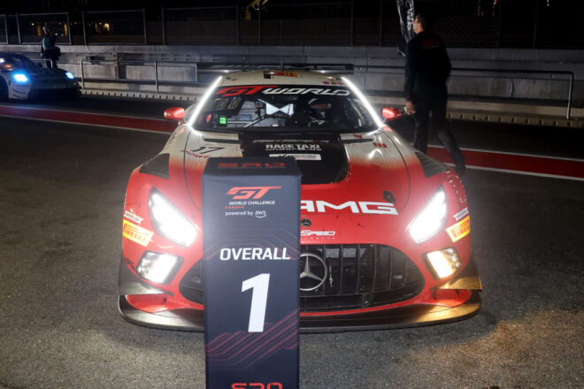 フェルスタッペンとロッシの競演が実現したGTワールドチャレンジ・ヨーロッパ最終戦。ゲットスピードAMGが鮮やかな逆転勝利