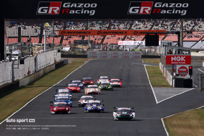 決勝レーススタート　2026スーパーGT第7戦オートポリス