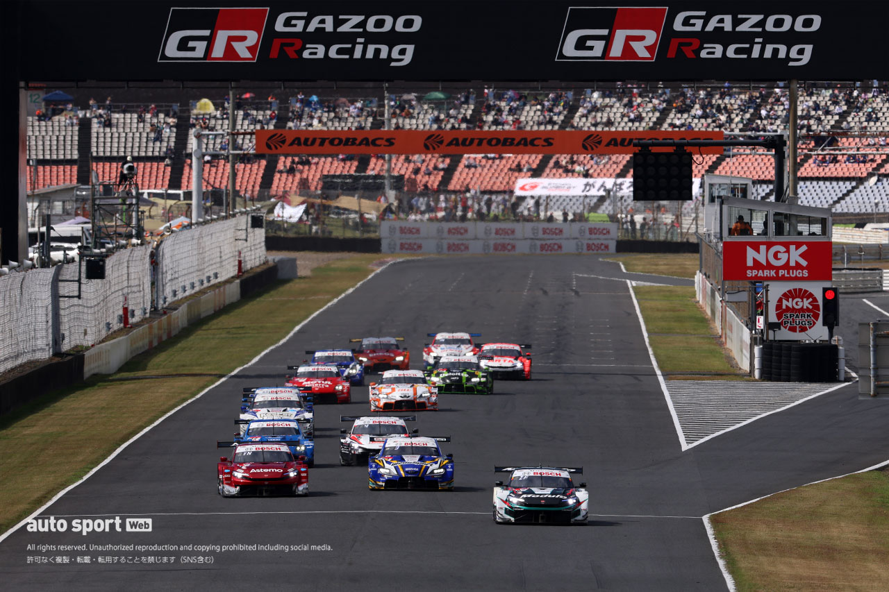 決勝レーススタート　2026スーパーGT第7戦オートポリス