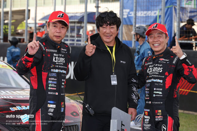 新田守男／影山正彦監督／高木真一（K-tunes RC F GT3）