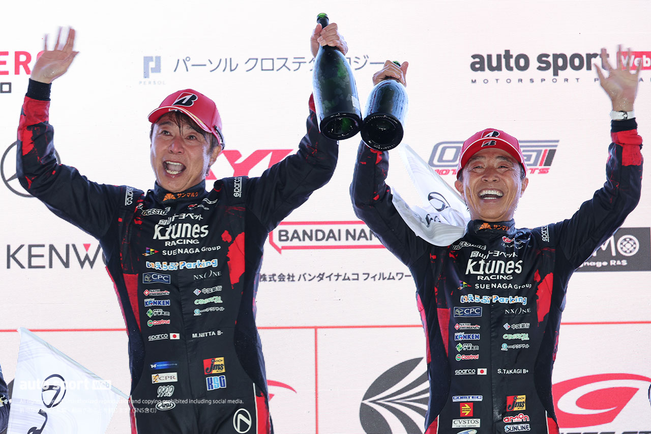 新田守男と高木真一（K-tunes RC F GT3）