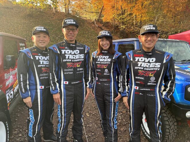 「微妙なライン取りでもしっかりグリップ」トーヨータイヤ装着の坂本誠／花田圭一組がXCRスプリントカップでクラス王者