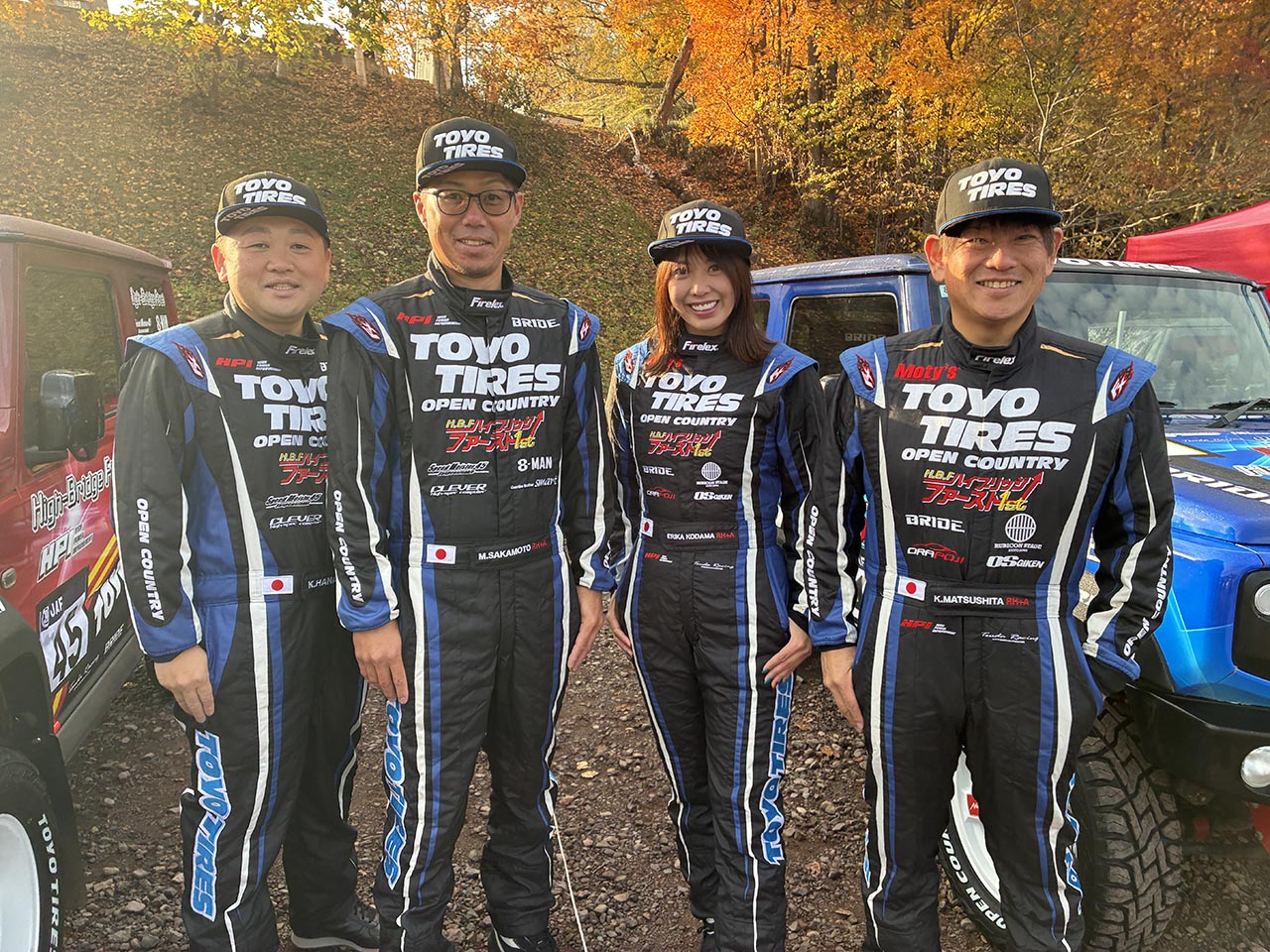 「微妙なライン取りでもしっかりグリップ」トーヨータイヤ装着の坂本誠／花田圭一組がXCRスプリントカップでクラス王者