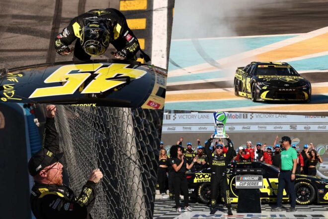 タイラー・レディックが約半年ぶり復活勝利。トヨタがマニュファクチャラー王座獲得／NASCAR第33戦
