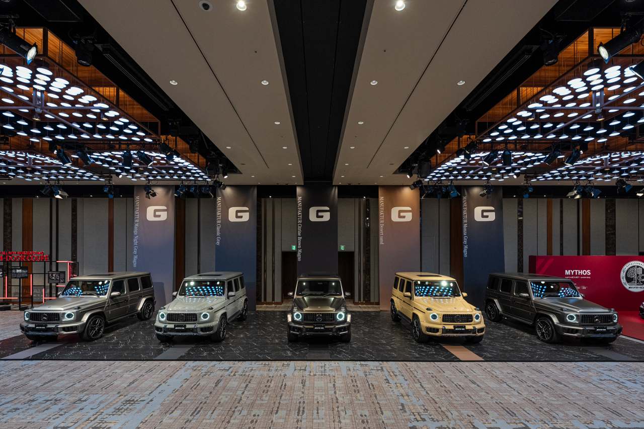 メルセデスAMG、現行『G 63』にダーククロームパッケージ初採用の限定車“MANUFAKTUR Edition”導入