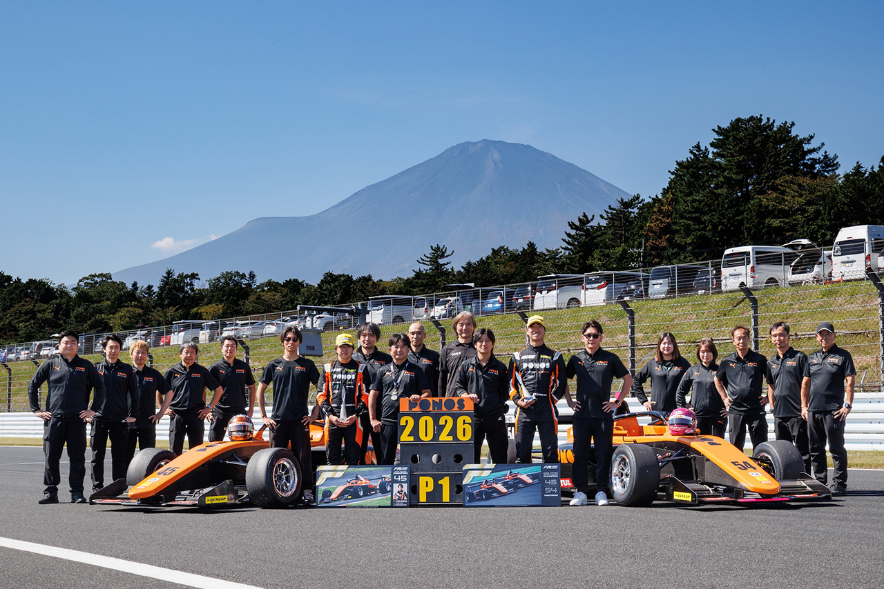 2026年FRJエントラント王者に輝いたPONOS RACING