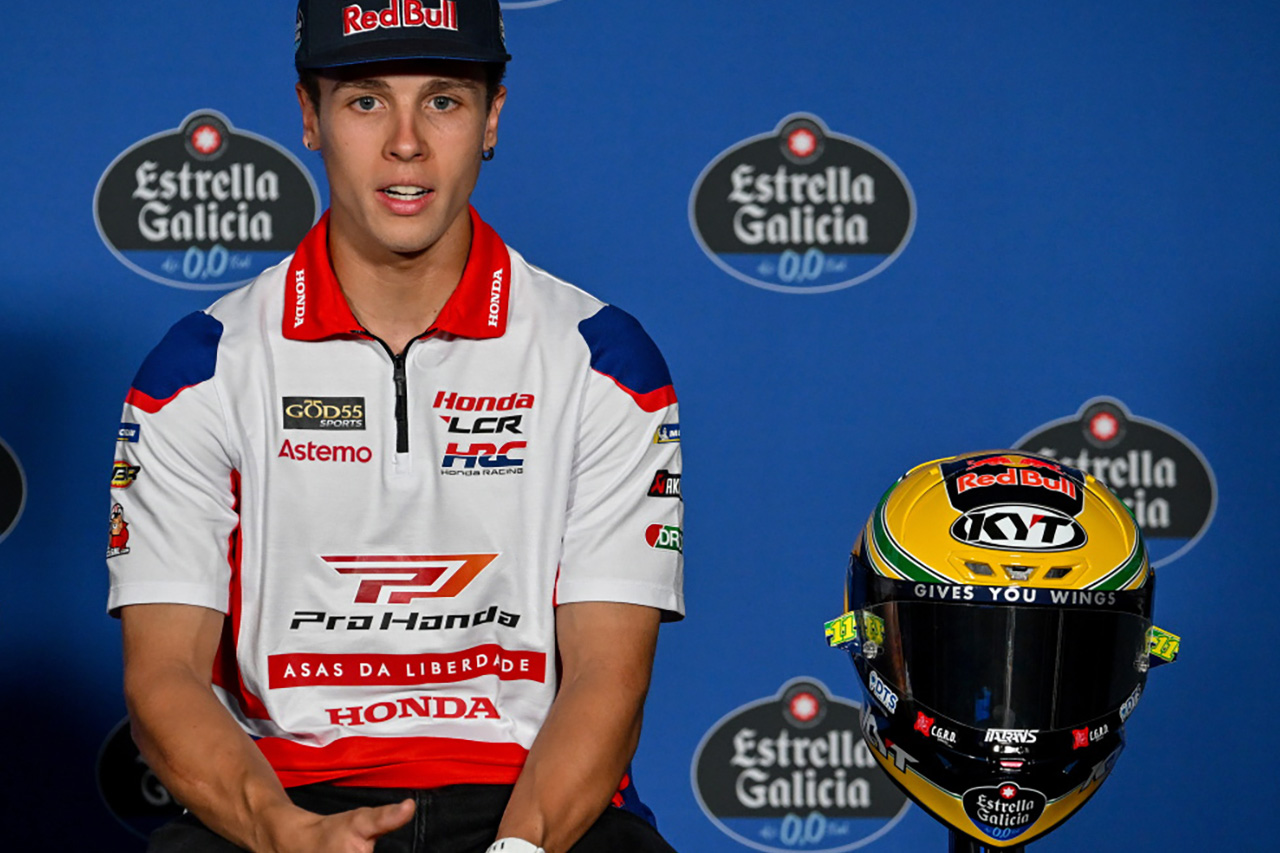 ホンダのファクトリーチーム入りが決まったディオゴ・モレイラ