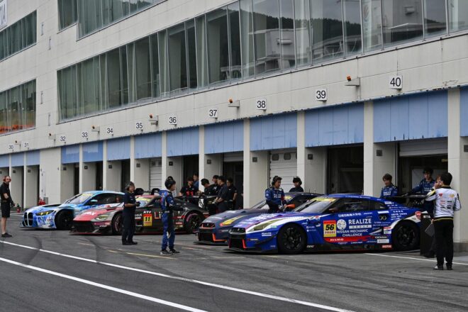 スーパーGT第7戦オートポリスの翌日に11台のGT300車両が参加し2027年に向けたタイヤテストを実施
